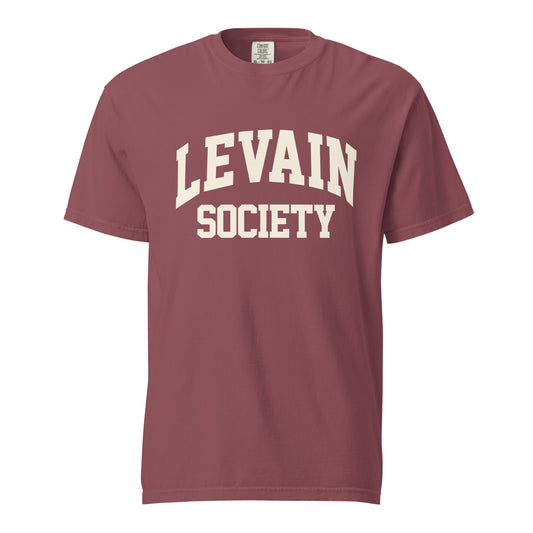 Levain Society T-Shirt Sourdough Baker Gifts Unisex Garment-Dyed Heavyweight T-Shirt, Sourdough Tshirt, Baker Gifts, Bread