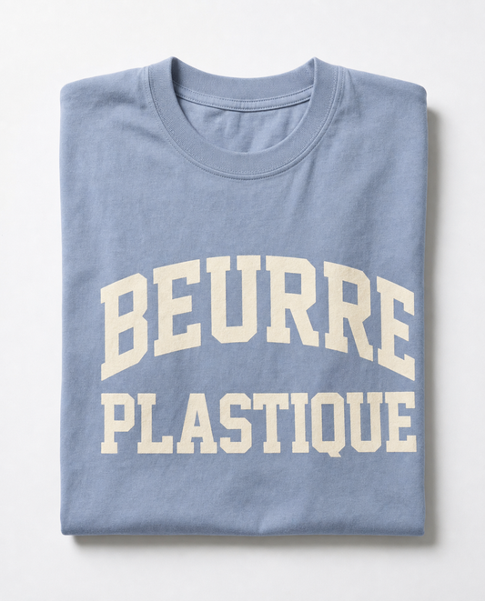 Beurre Plastique T-Shirt Sourdough Baker Gifts Unisex Garment-Dyed Heavyweight T-Shirt, Sourdough Tshirt, Baker Gifts, Bread