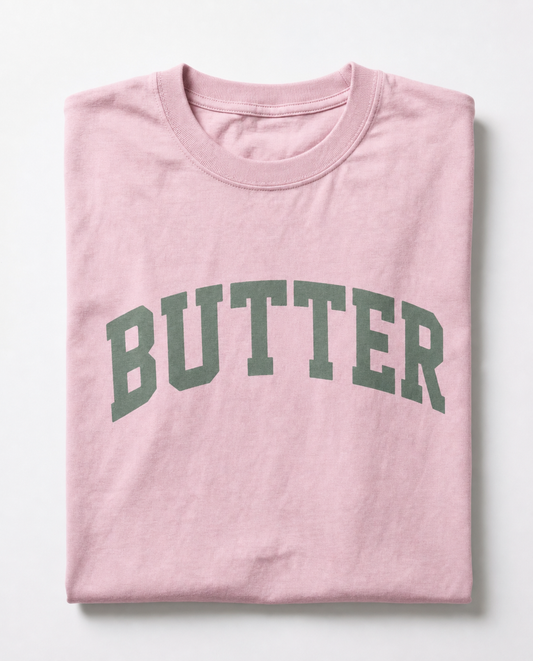 Butter T-Shirt Sourdough Baker Gifts Unisex Garment-Dyed Heavyweight T-Shirt, Sourdough Tshirt, Baker Gifts, Bread
