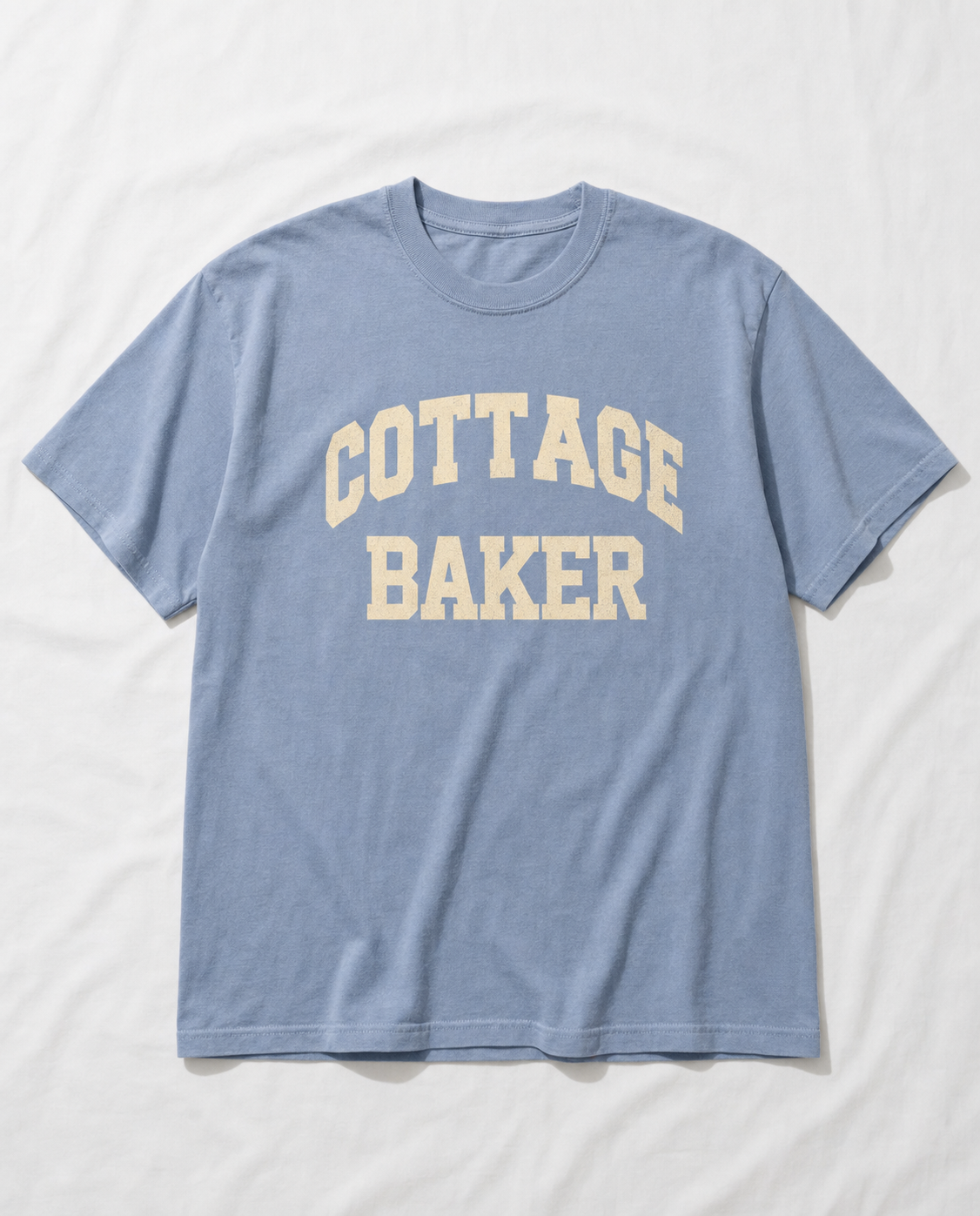 Cottage Baker T-Shirt Sourdough Baker Gifts Unisex Garment-Dyed Heavyweight T-Shirt, Sourdough Tshirt, Baker Gifts, Bread