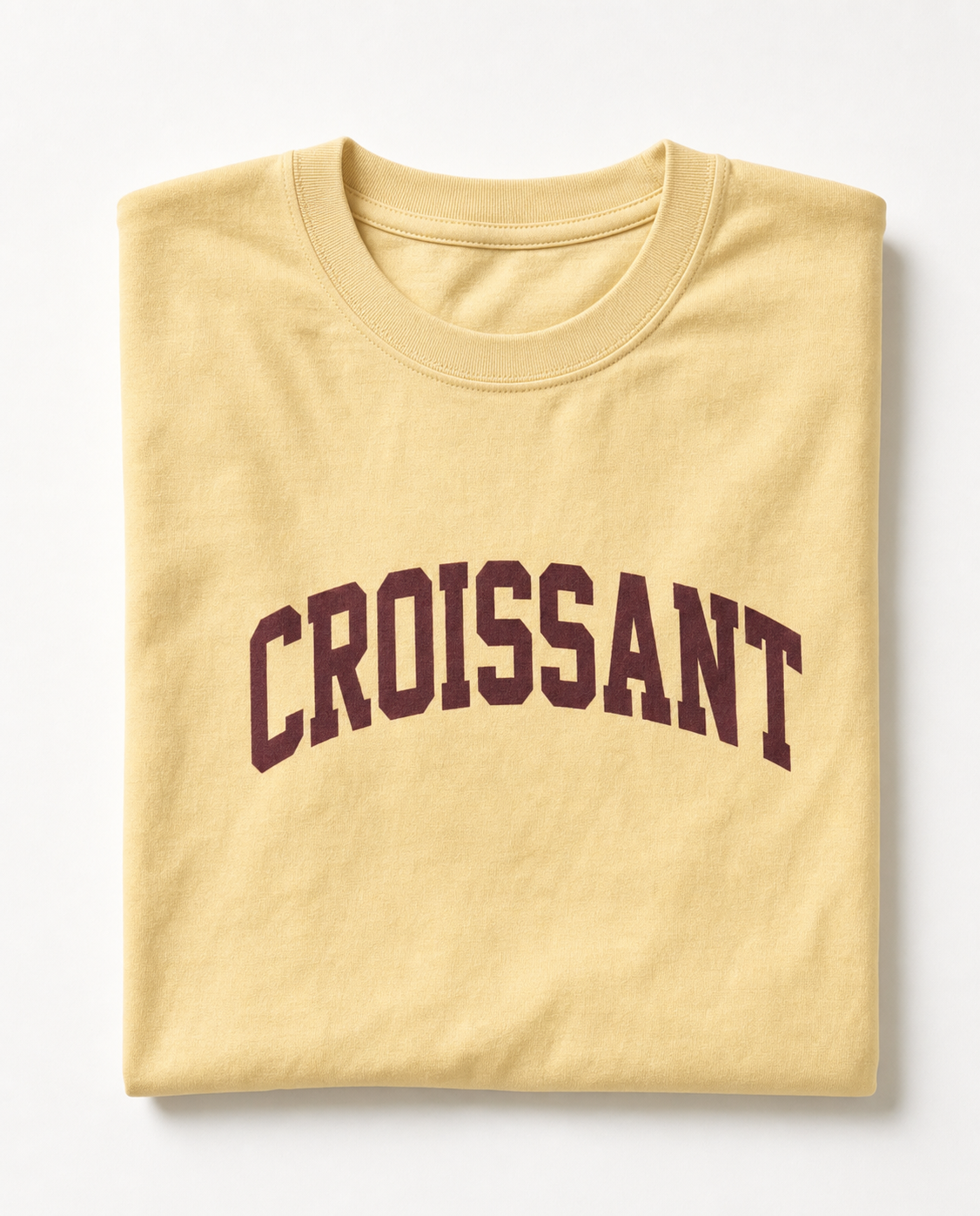 Croissant T-Shirt Sourdough Baker Gifts Unisex Garment-Dyed Heavyweight T-Shirt, Sourdough Tshirt, Baker Gifts, Bread