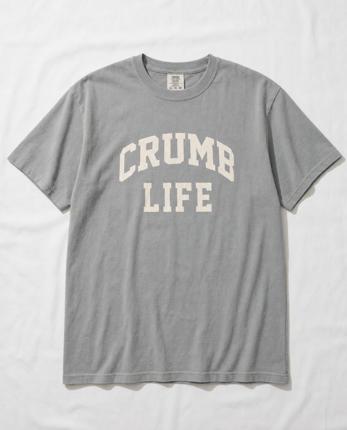 Crumb Life T-Shirt Sourdough Baker Gifts Unisex Garment-Dyed Heavyweight T-Shirt, Sourdough Tshirt, Baker Gifts, Bread