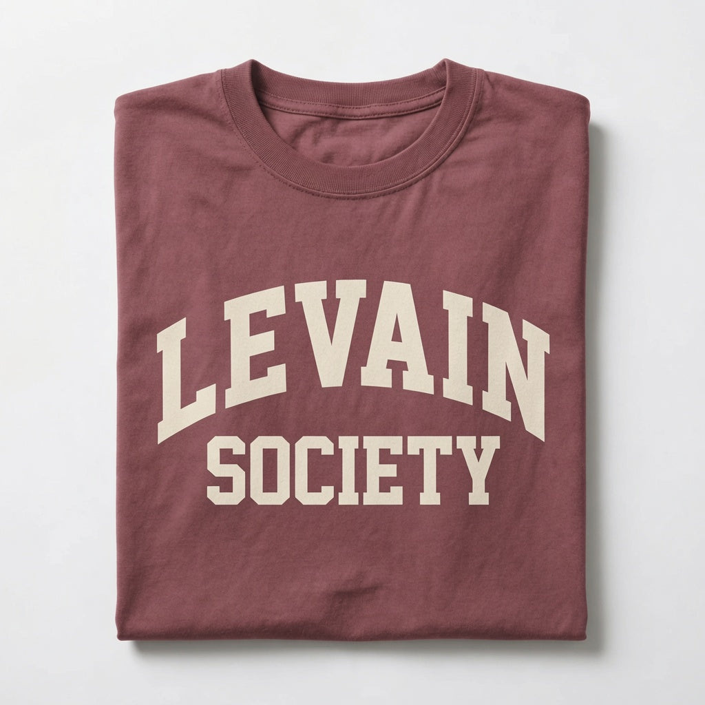 Levain Society T-Shirt Sourdough Baker Gifts Unisex Garment-Dyed Heavyweight T-Shirt, Sourdough Tshirt, Baker Gifts, Bread