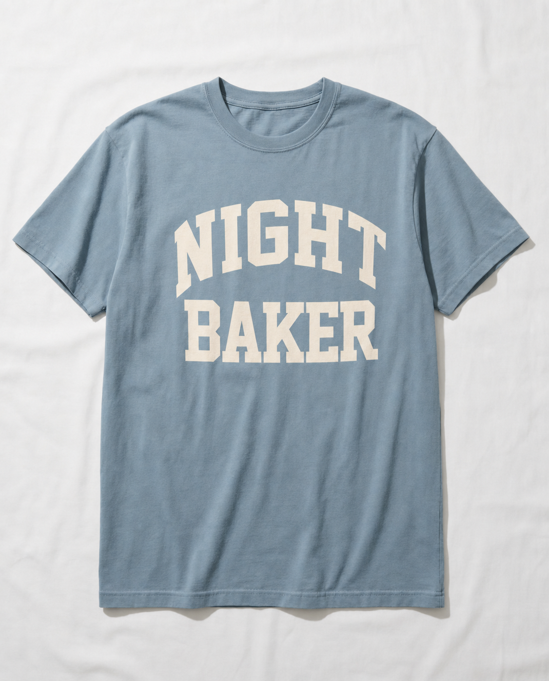 Night Baker T-Shirt Sourdough Baker Gifts Unisex Garment-Dyed Heavyweight T-Shirt, Sourdough Tshirt, Baker Gifts, Bread