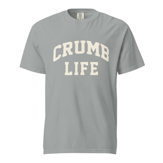 Crumb Life T-Shirt Sourdough Baker Gifts Unisex Garment-Dyed Heavyweight T-Shirt, Sourdough Tshirt, Baker Gifts, Bread