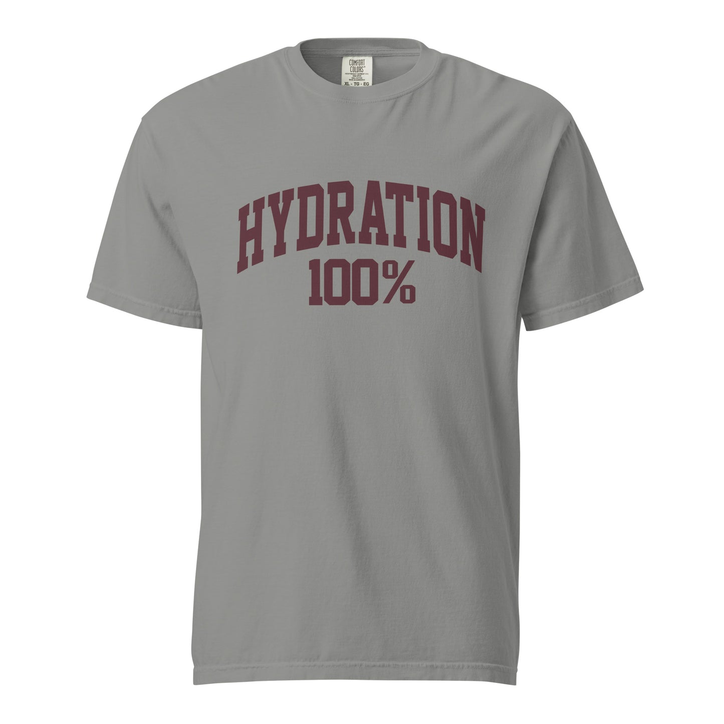 Hydration 100% T-Shirt Sourdough Baker Gifts Unisex Garment-Dyed Heavyweight T-Shirt, Sourdough Tshirt, Baker Gifts, Bread